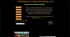 Desktop Screenshot of northeastsledservices.com